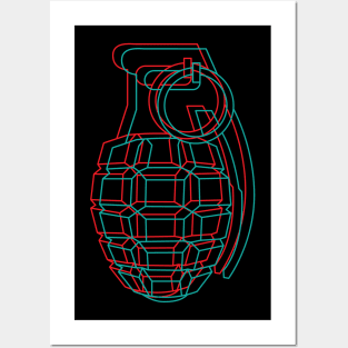 Grenade Posters and Art